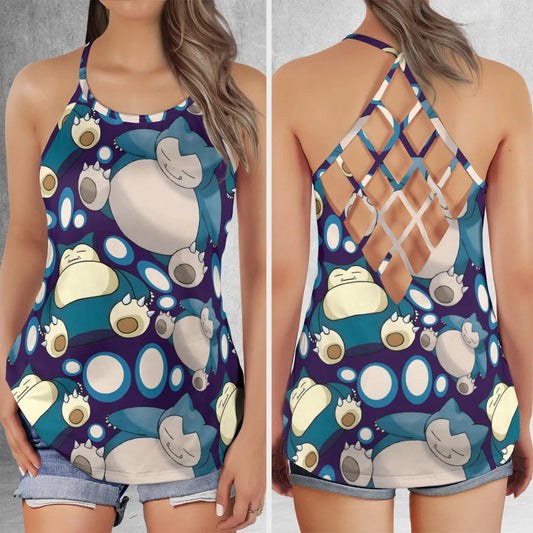Criss Cross Tank Top - KFGEXXYD