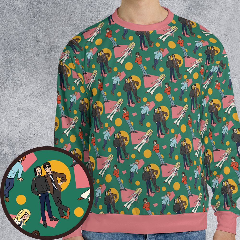 All-over Print Sweatshirt - A45QZGYA -  - 1