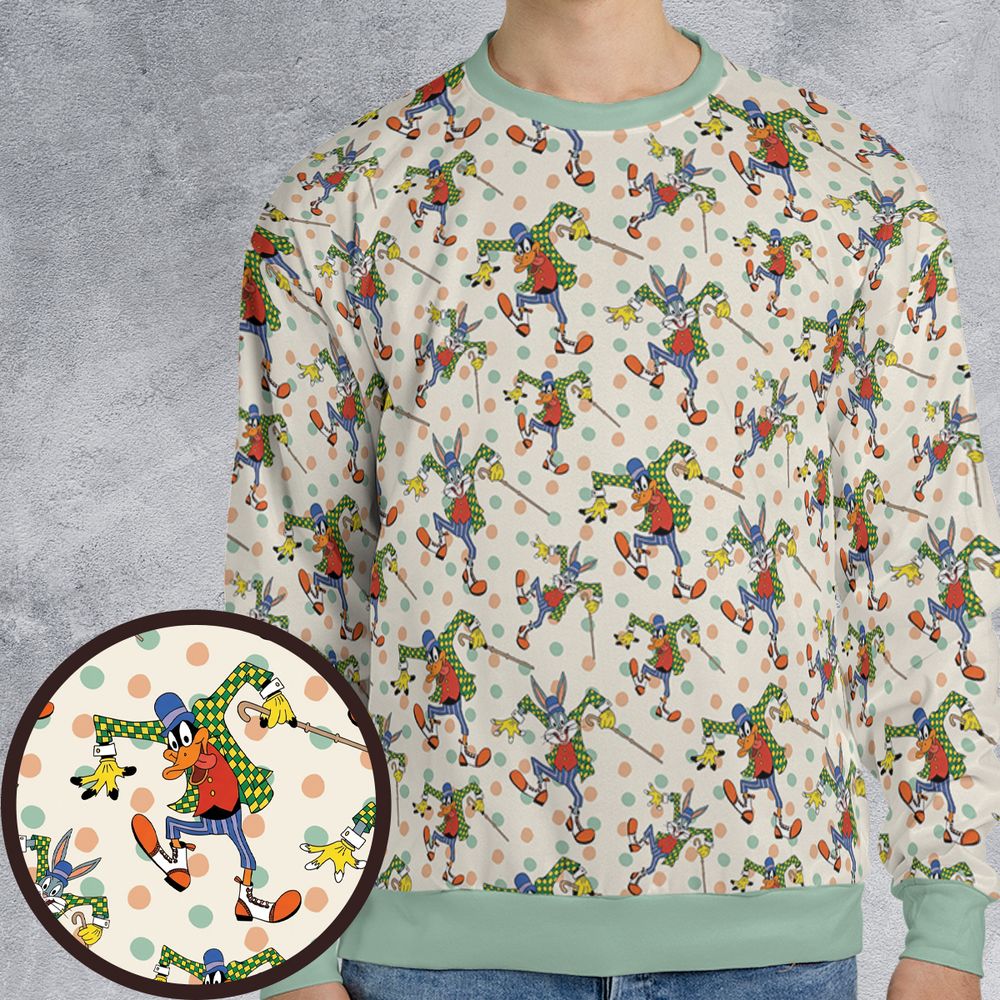 All-over Print Sweatshirt - RQW5E59H -  - 1