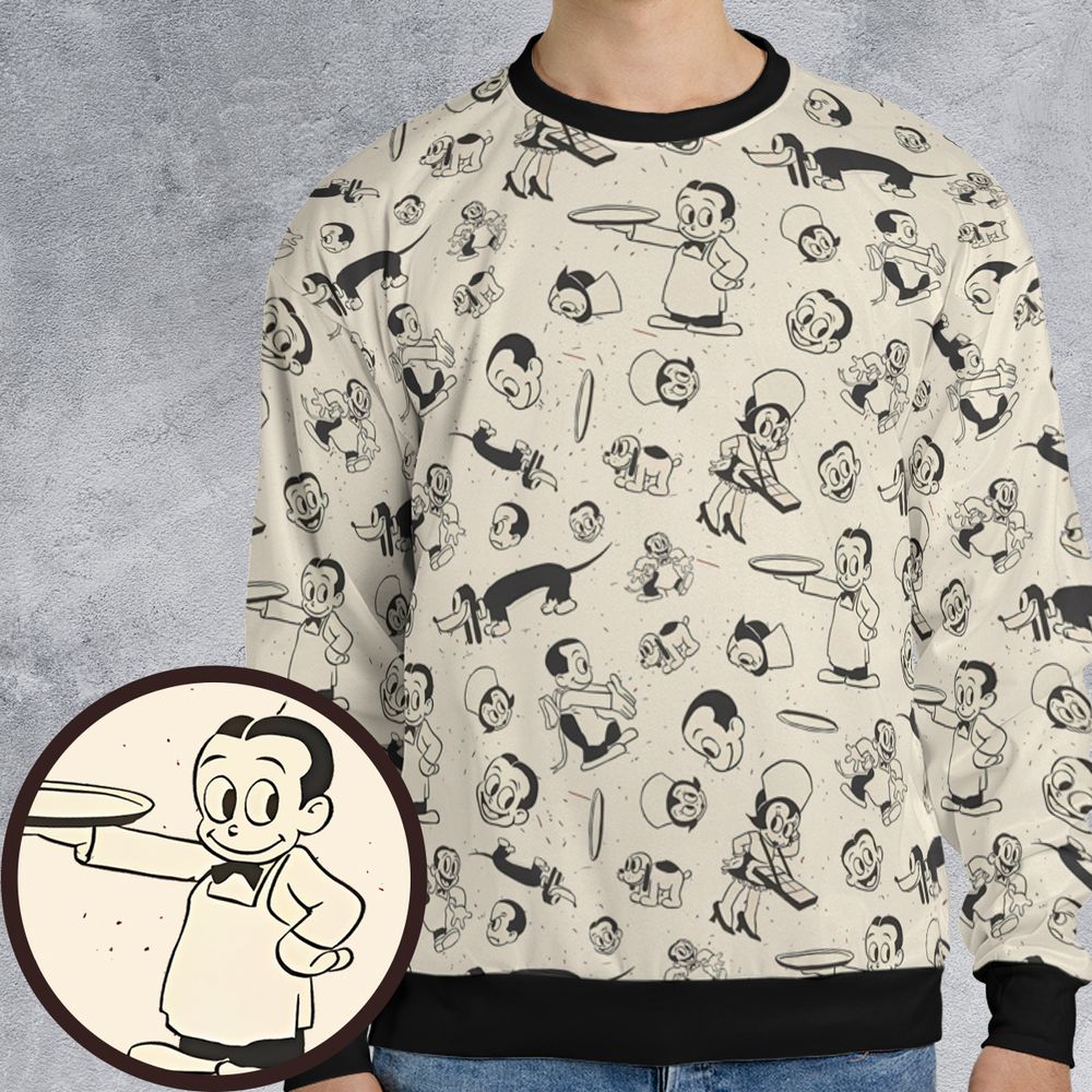 All-over Print Sweatshirt - NK99PP7X -  - 1