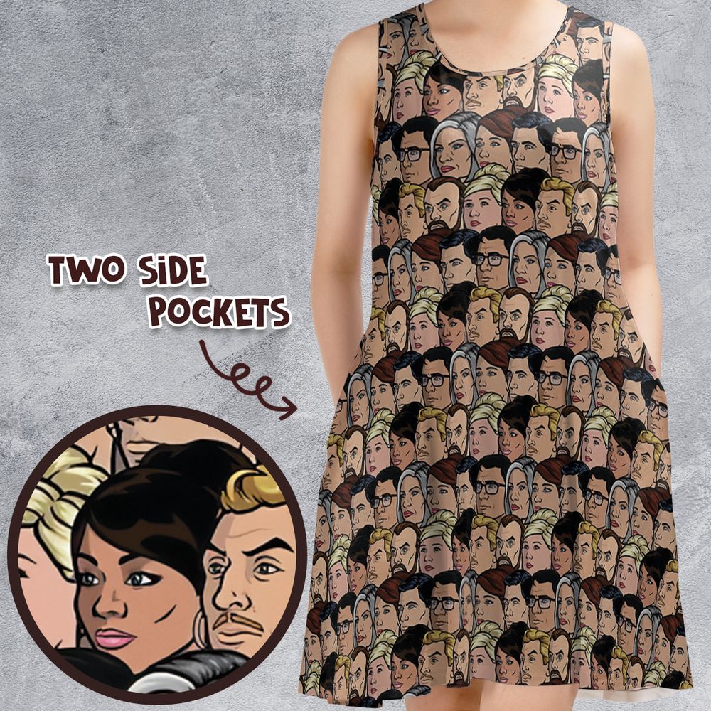 Sleeveless Dress - LBG6VGZG -  - 1