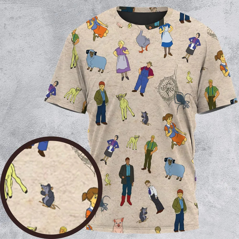 All-Over Print Unisex T-Shirt - 48U1YZZR