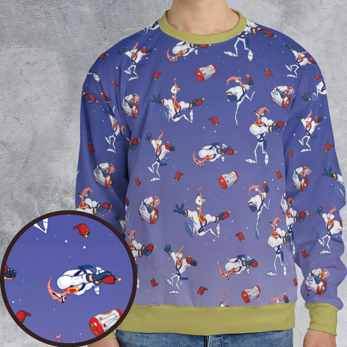 All-over Print Sweatshirt - STF4WA8S