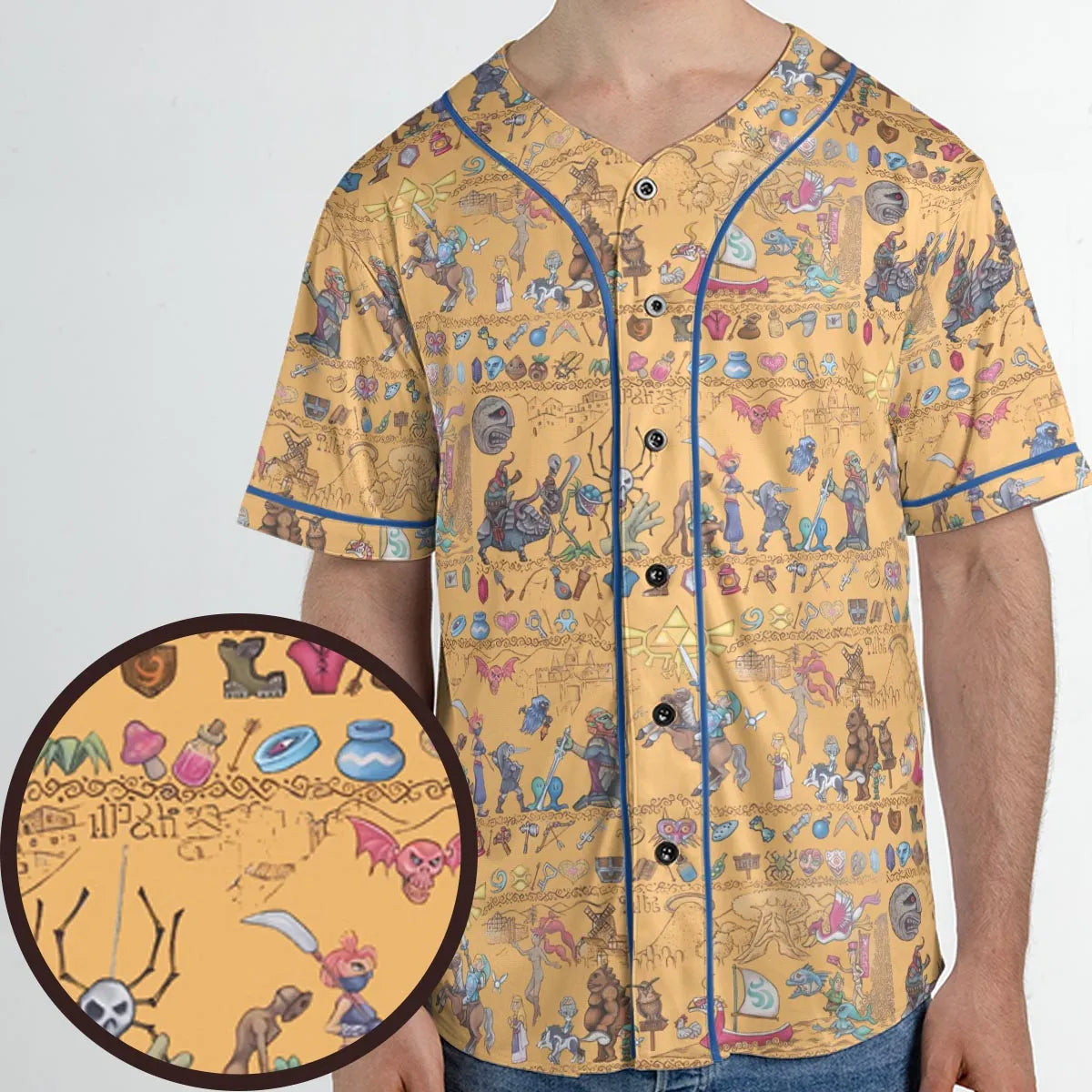 Unisex Baseball Jersey - LFEC66DE