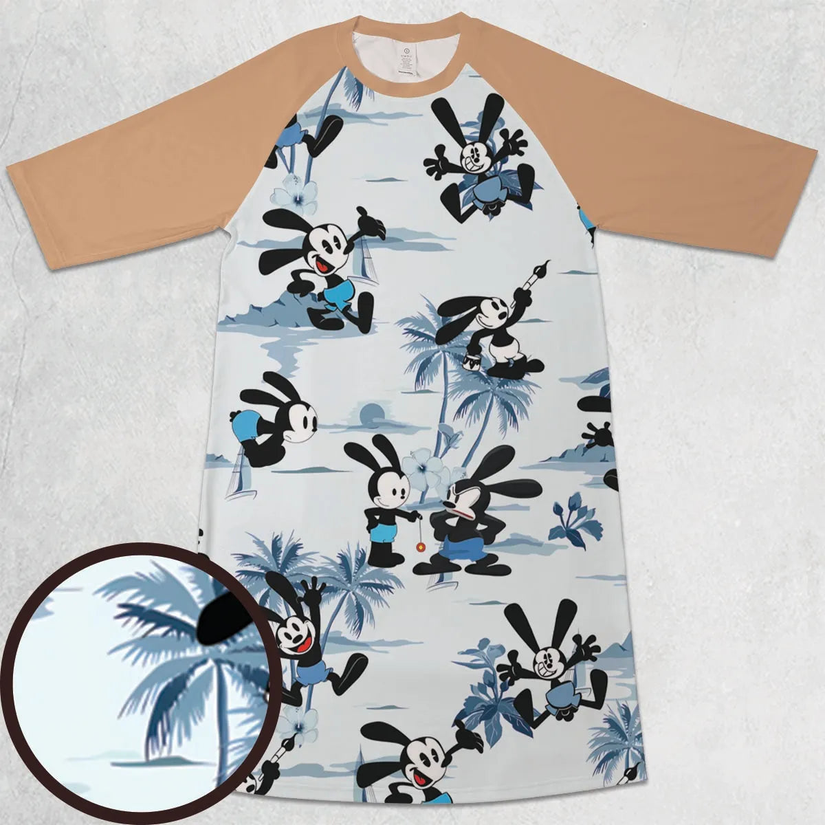 3/4 Sleeve Raglan Dress - RJFSDU17