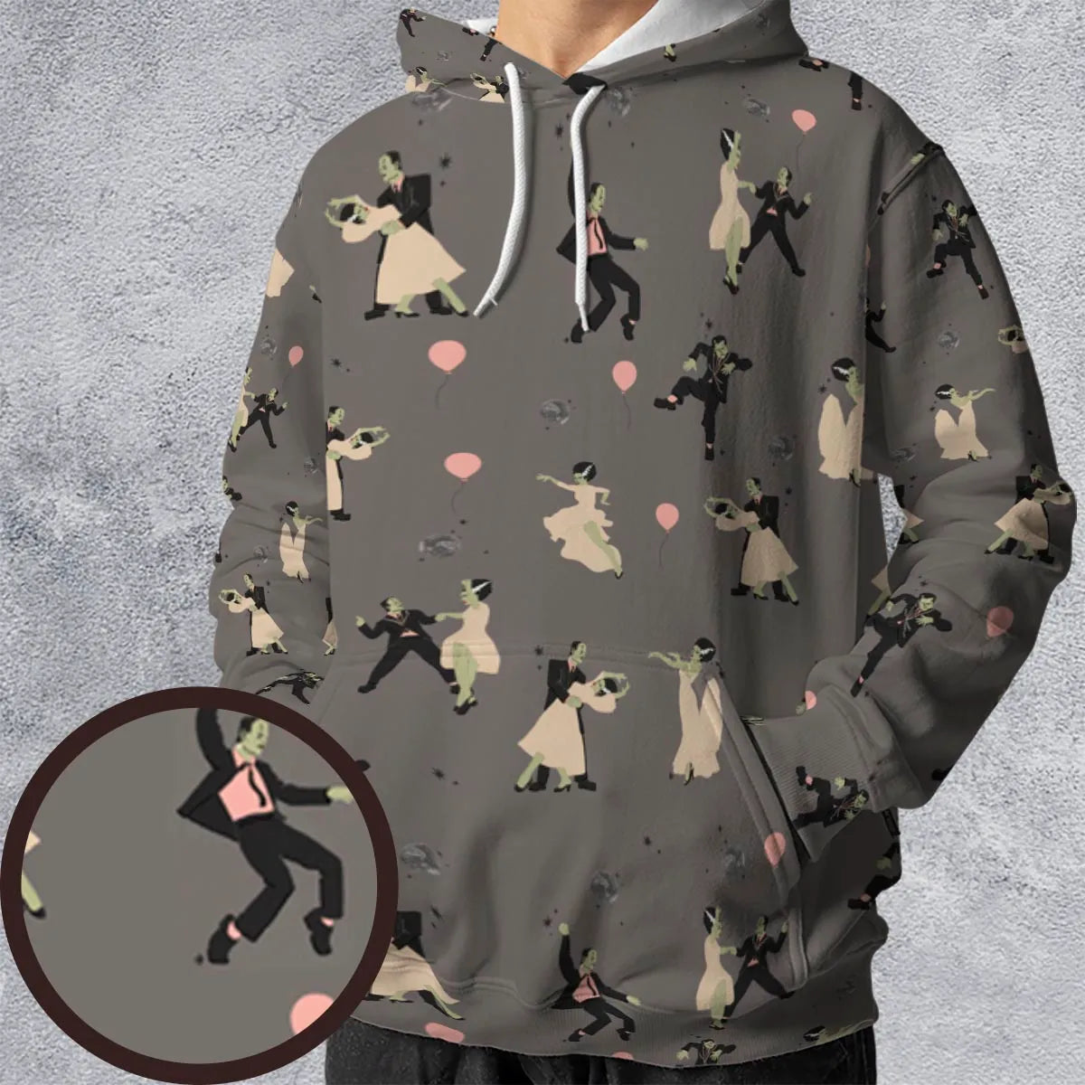 All-over Print Hoodie - FY5GGJGJ