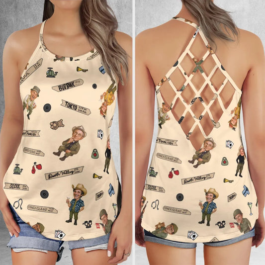 Criss Cross Tank Top - 9A4TS7A8