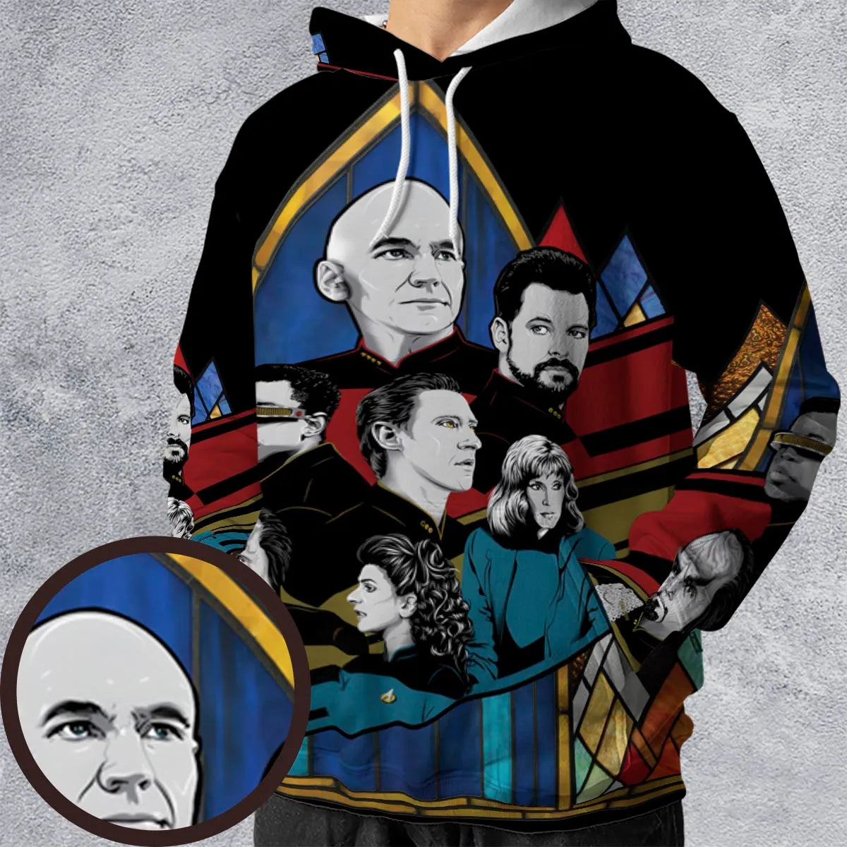 All-over Print Hoodie - BNTTEUH2