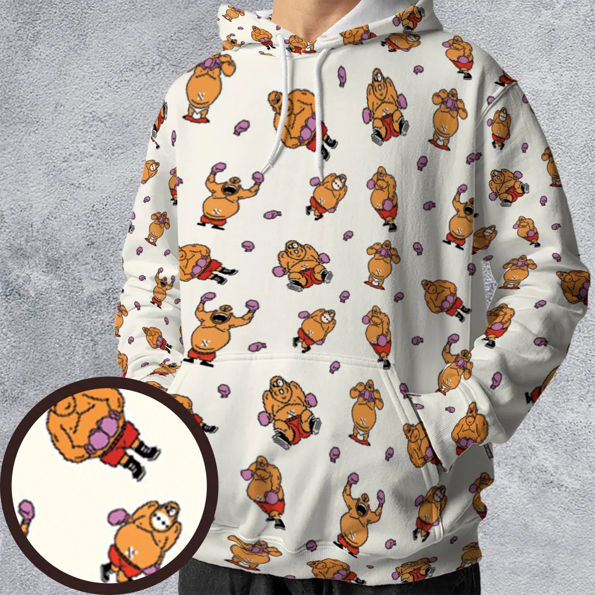 All-over Print Hoodie - 6QVUU91P
