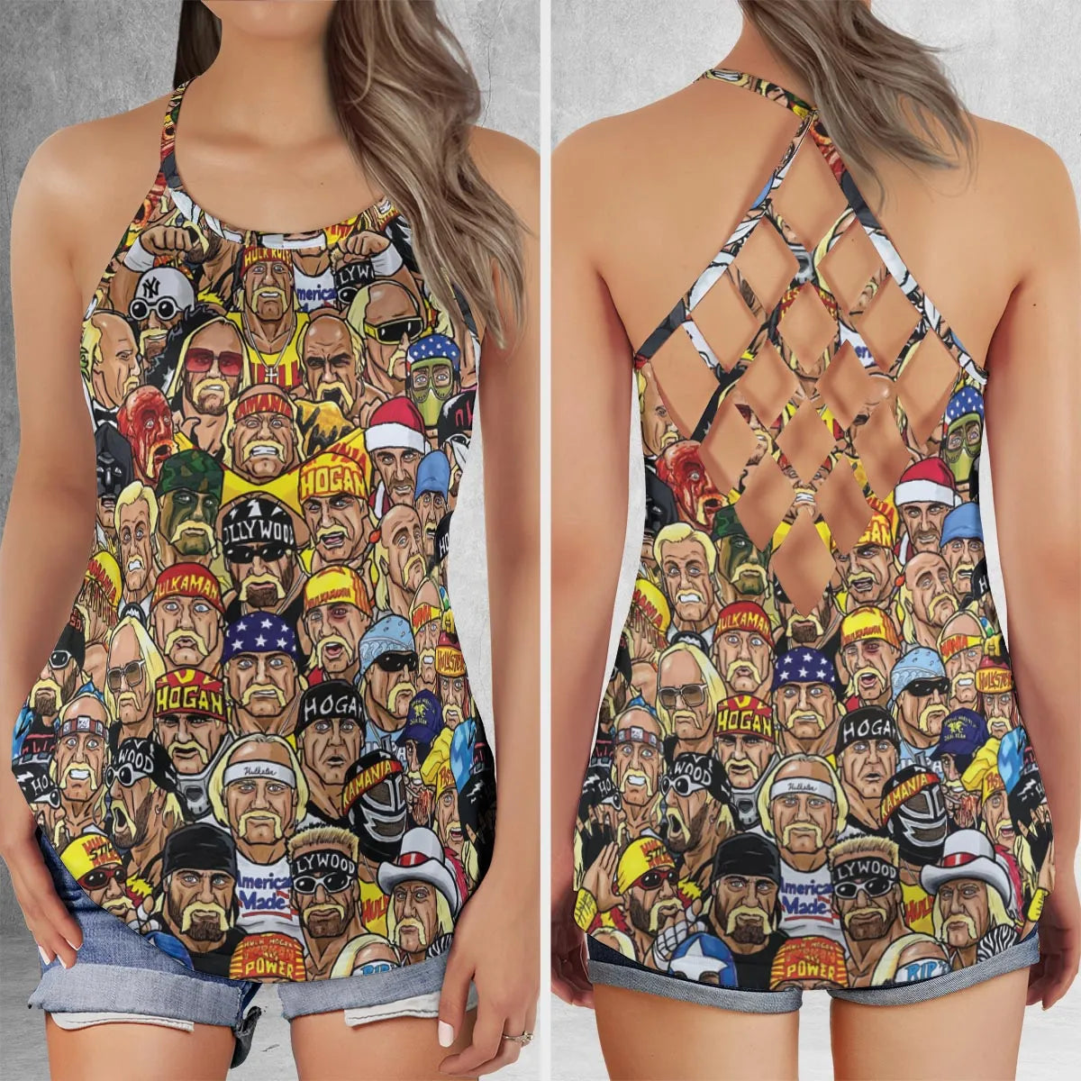 Criss Cross Tank Top - DXRFN511
