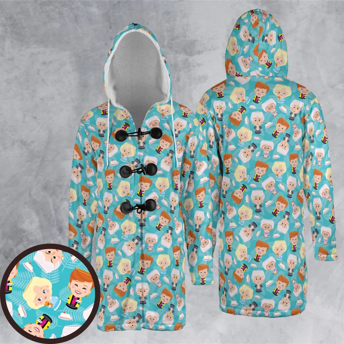 Hooded Cloak Coat - MNASAA6C