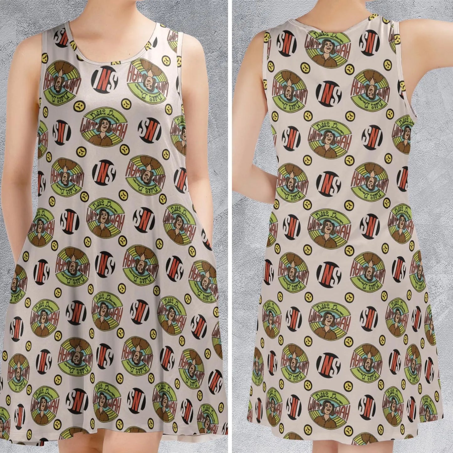 Sleeveless Dress - LPBA674T