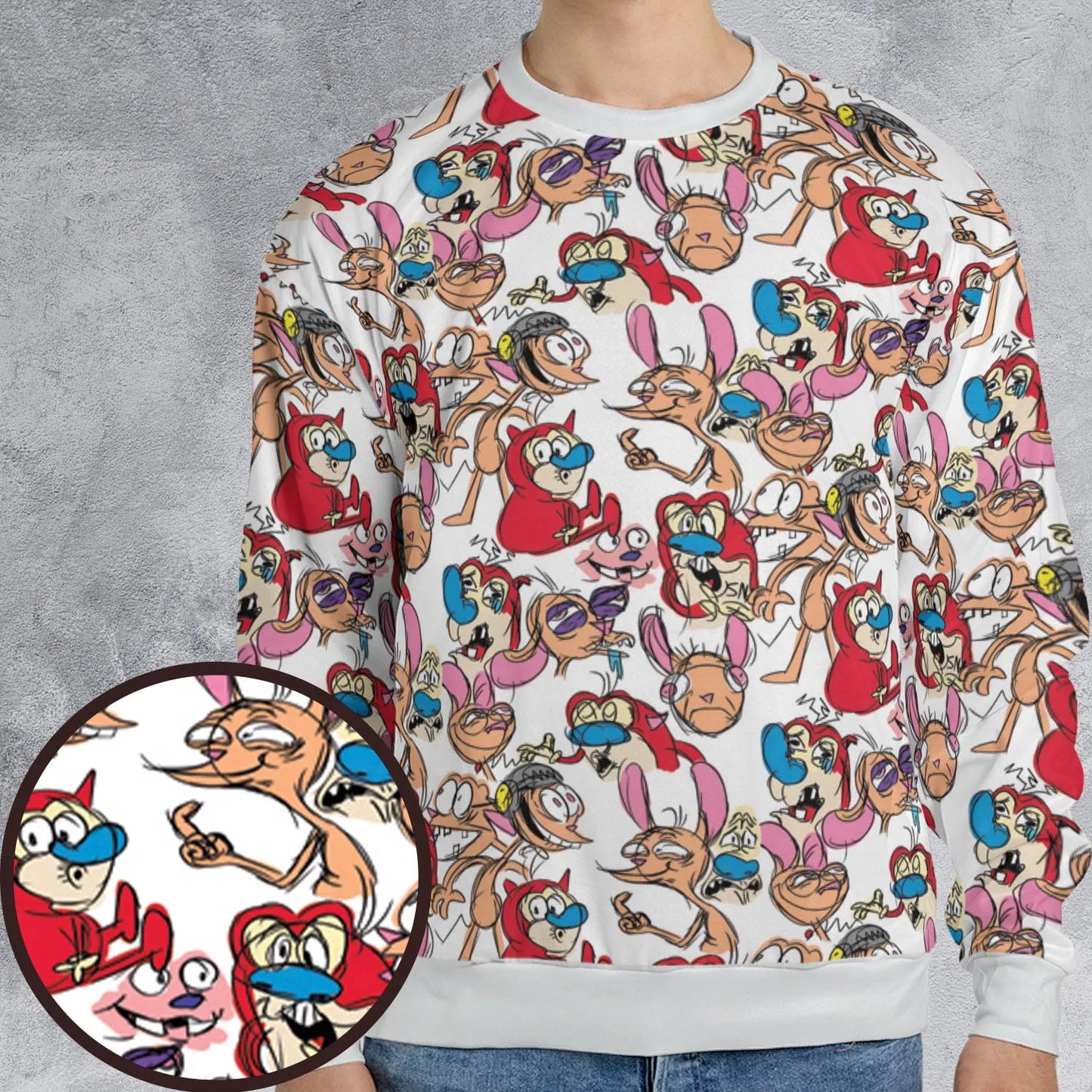 All-over Print Sweatshirt - LJEGS7UT