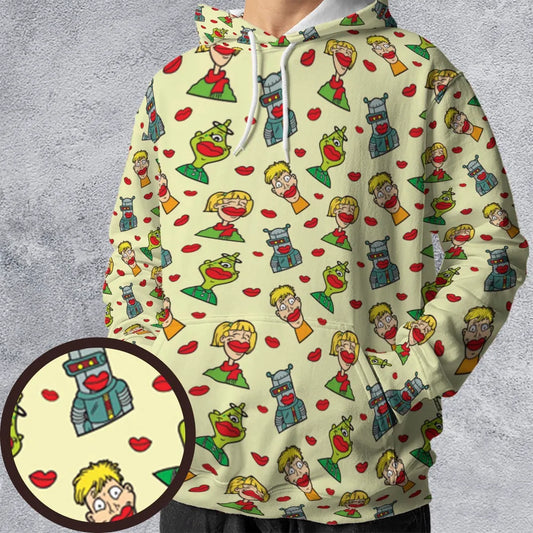 All-over Print Hoodie - 3XBHB2PQ