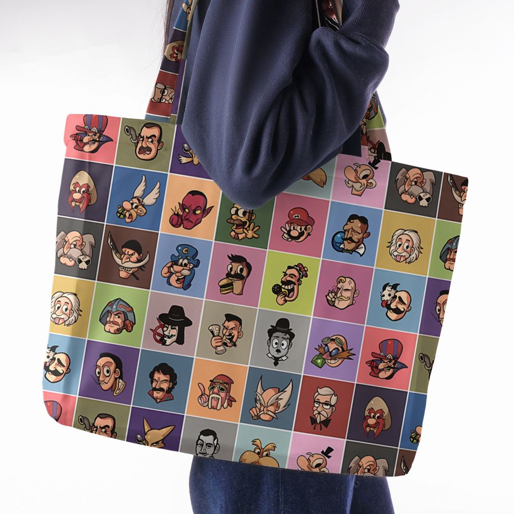 Large Tote Bag - 9C7AD9BK -  - 1