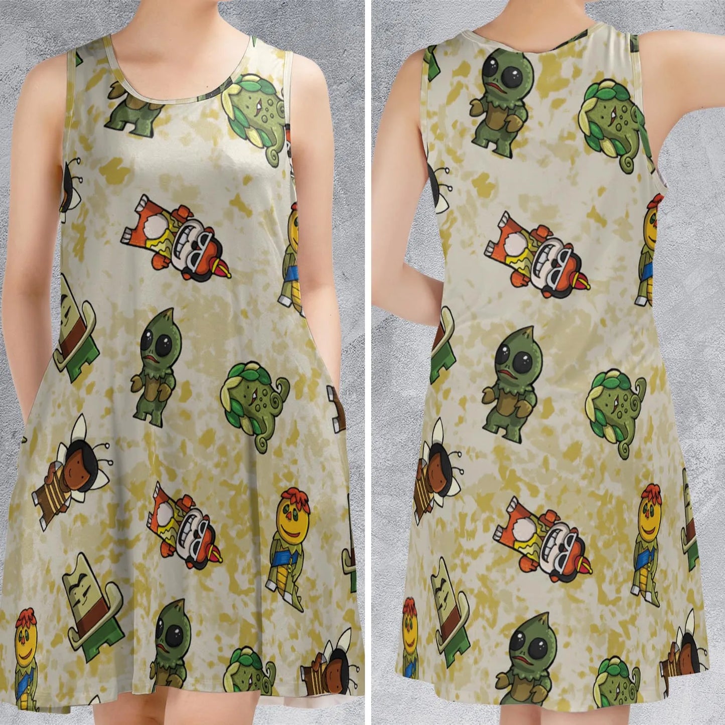 Sleeveless Dress - 76EBA8L1