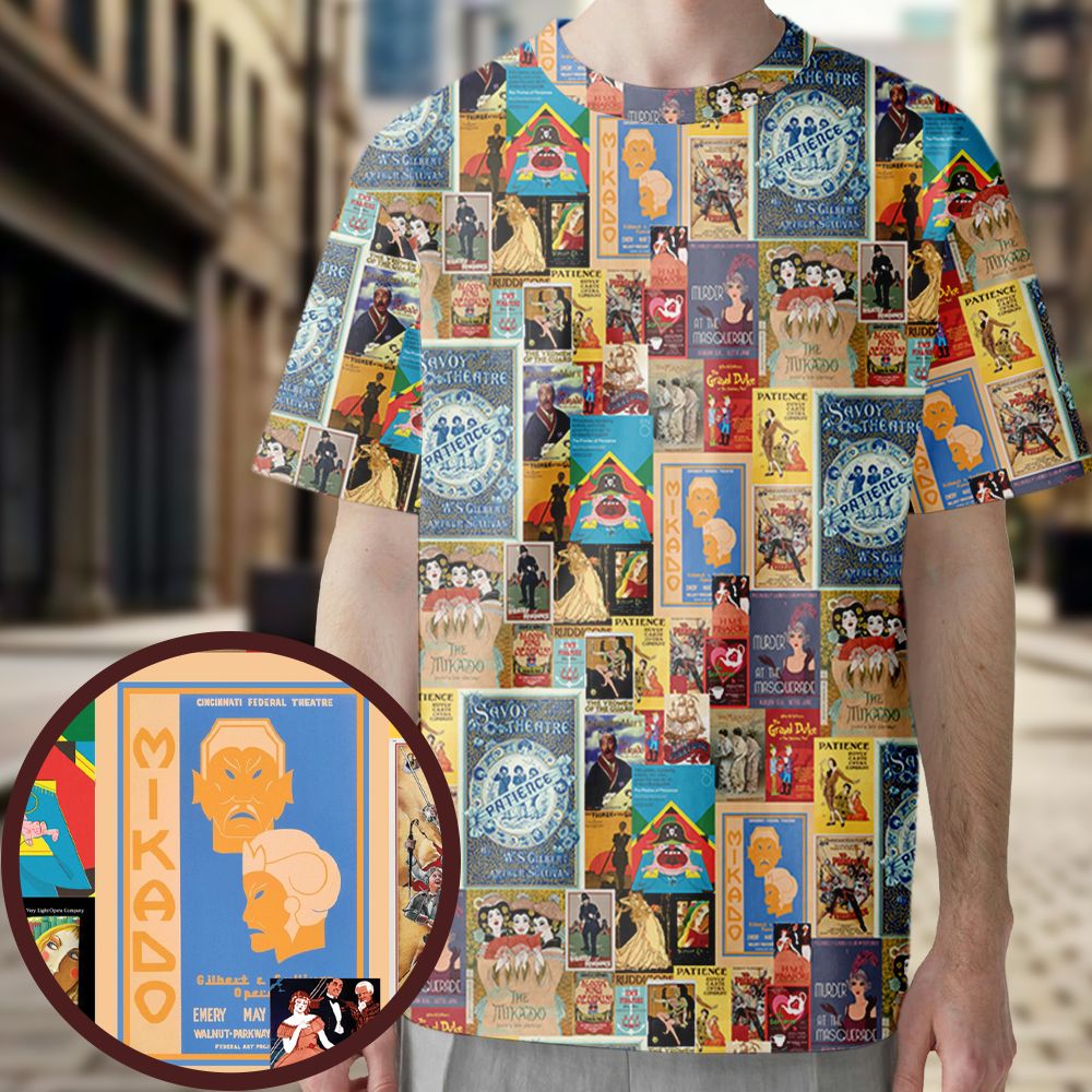 All-Over Print Unisex T-Shirt - V1E5LDBB -  - 1