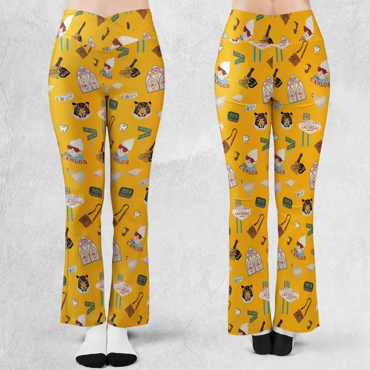 Flare Leggings - BKYLR8GS