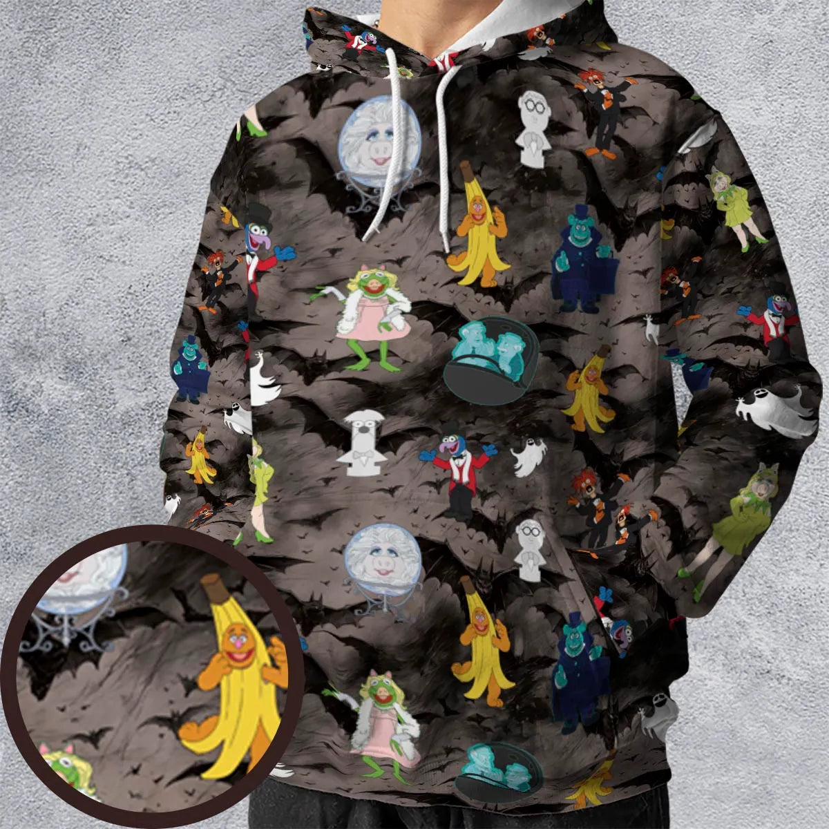 All-over Print Hoodie - 8ZMUPKW1