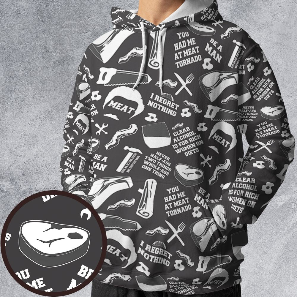 All-over Print Hoodie - KEKHACND -  - 1