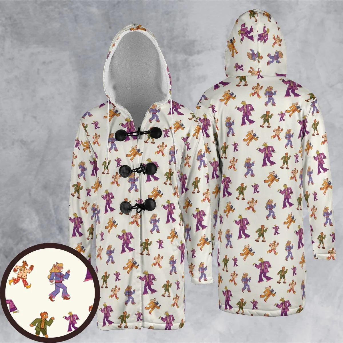 Hooded Cloak Coat - Z9CSFMU1