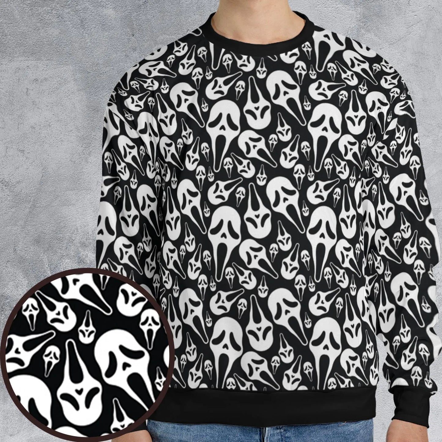 All-over Print Sweatshirt - TWJLGFFZ