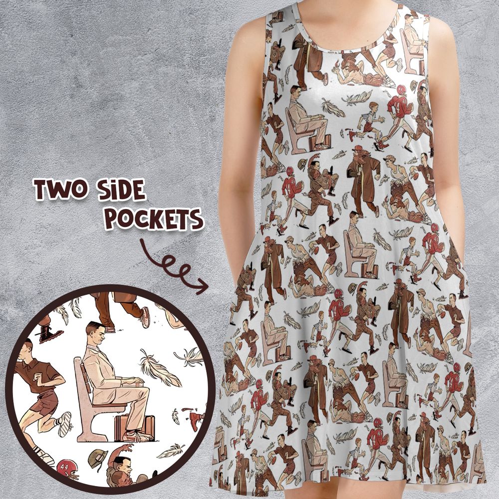 Sleeveless Dress - 48J78DPP -  - 1