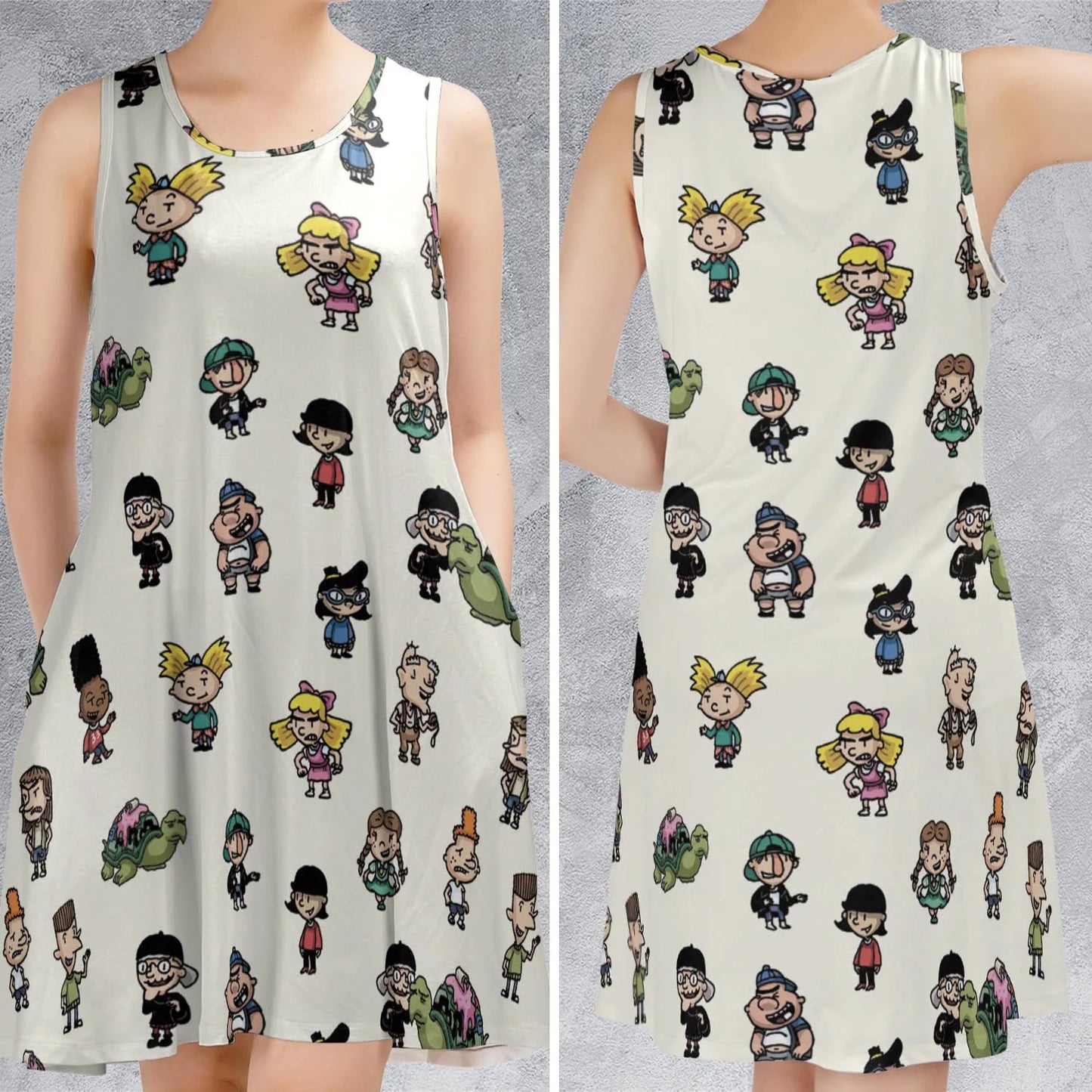 Sleeveless Dress - WMJ1LU2G