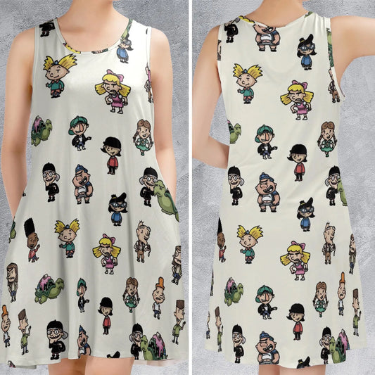 Sleeveless Dress - WMJ1LU2G