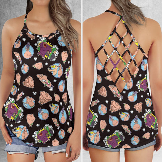 Criss Cross Tank Top - 8ZSPWXU5 -  - 1