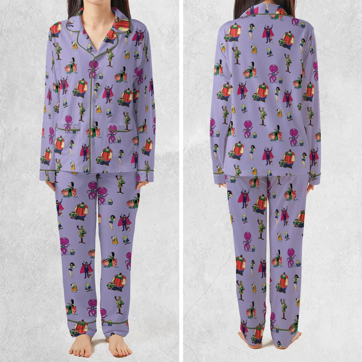 Pajamas Set - AJS35GZT