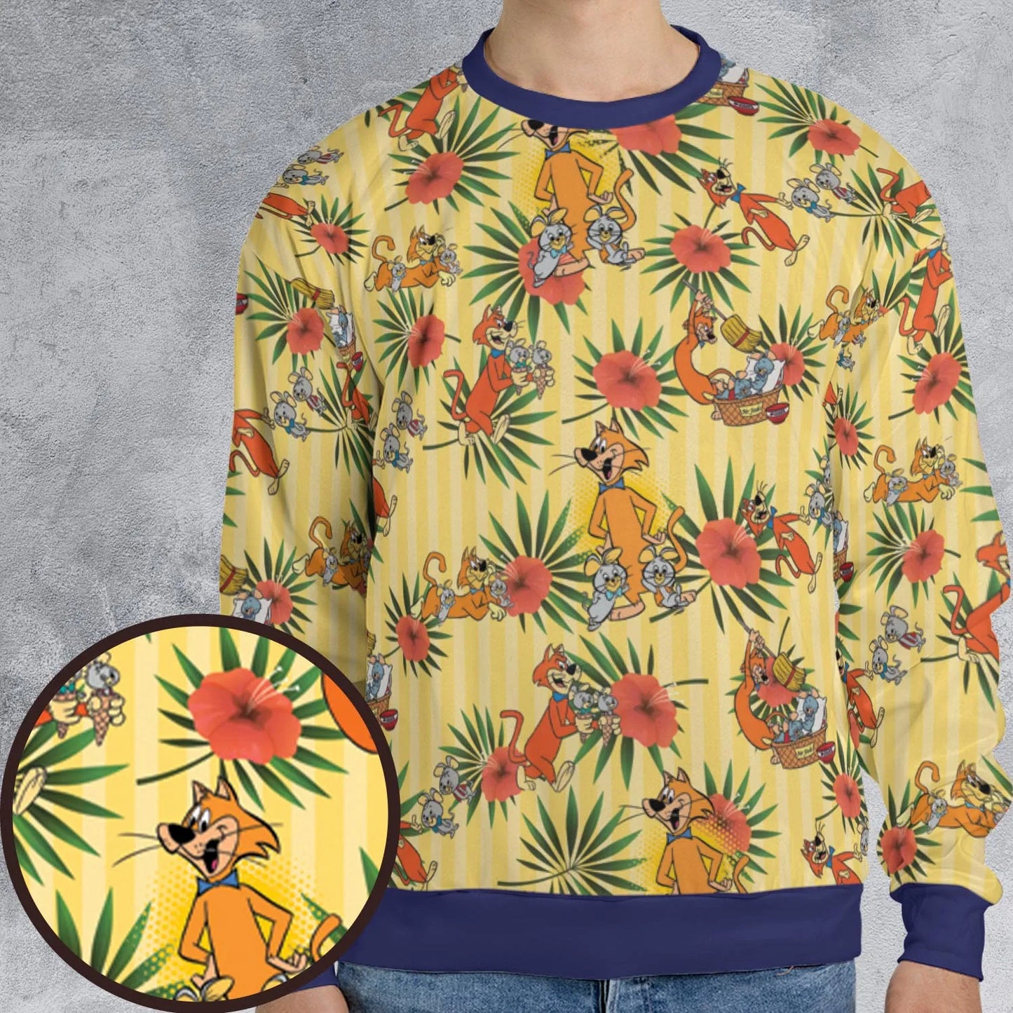 All-over Print Sweatshirt - WA6G13GT