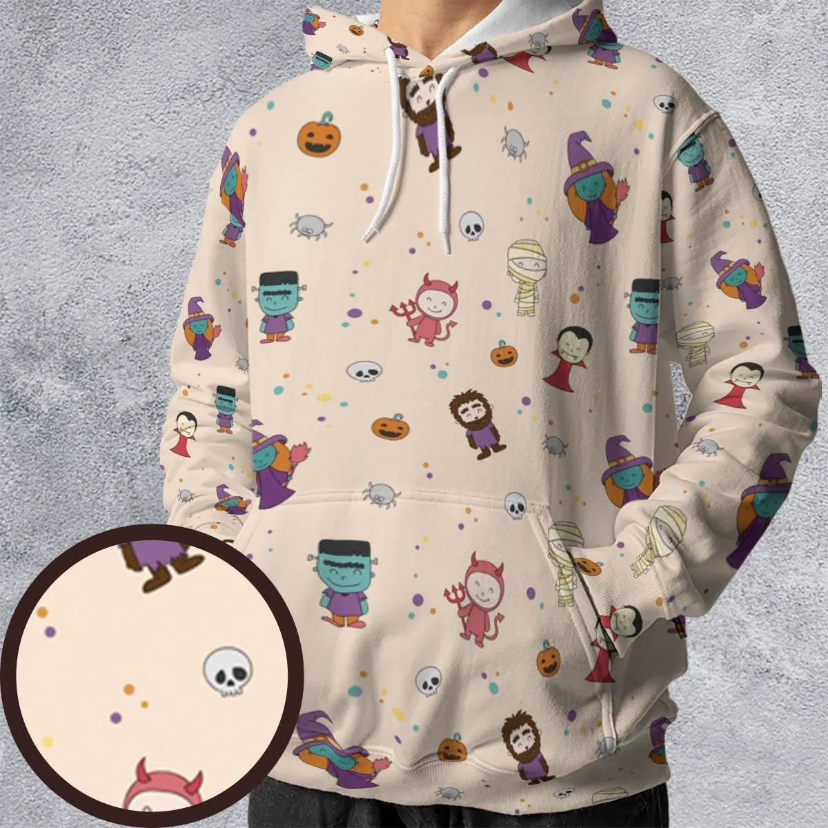All-over Print Hoodie - BGSZDBDP
