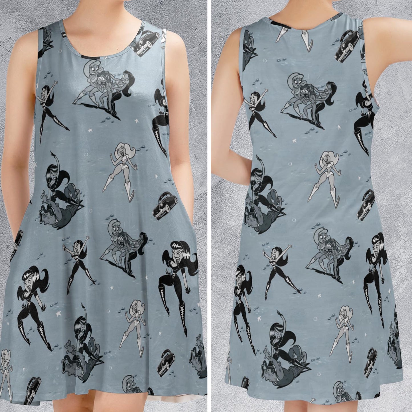 Sleeveless Dress - PA112LKN