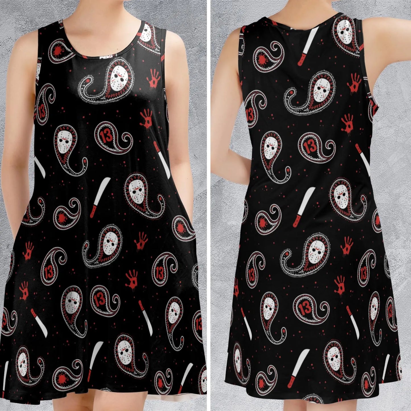 Sleeveless Dress - QM7BN2EK