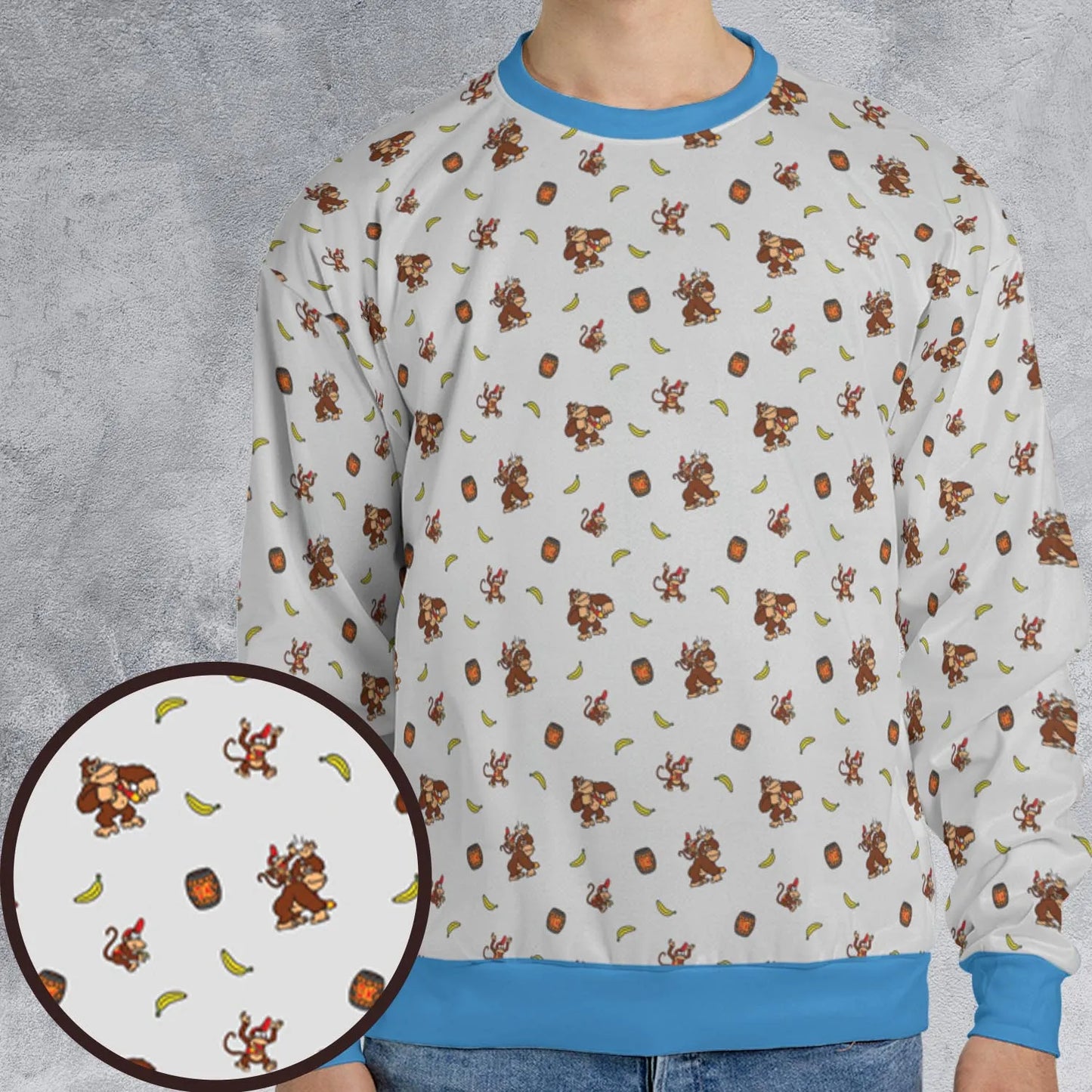 All-over Print Sweatshirt - E1QHQZZY