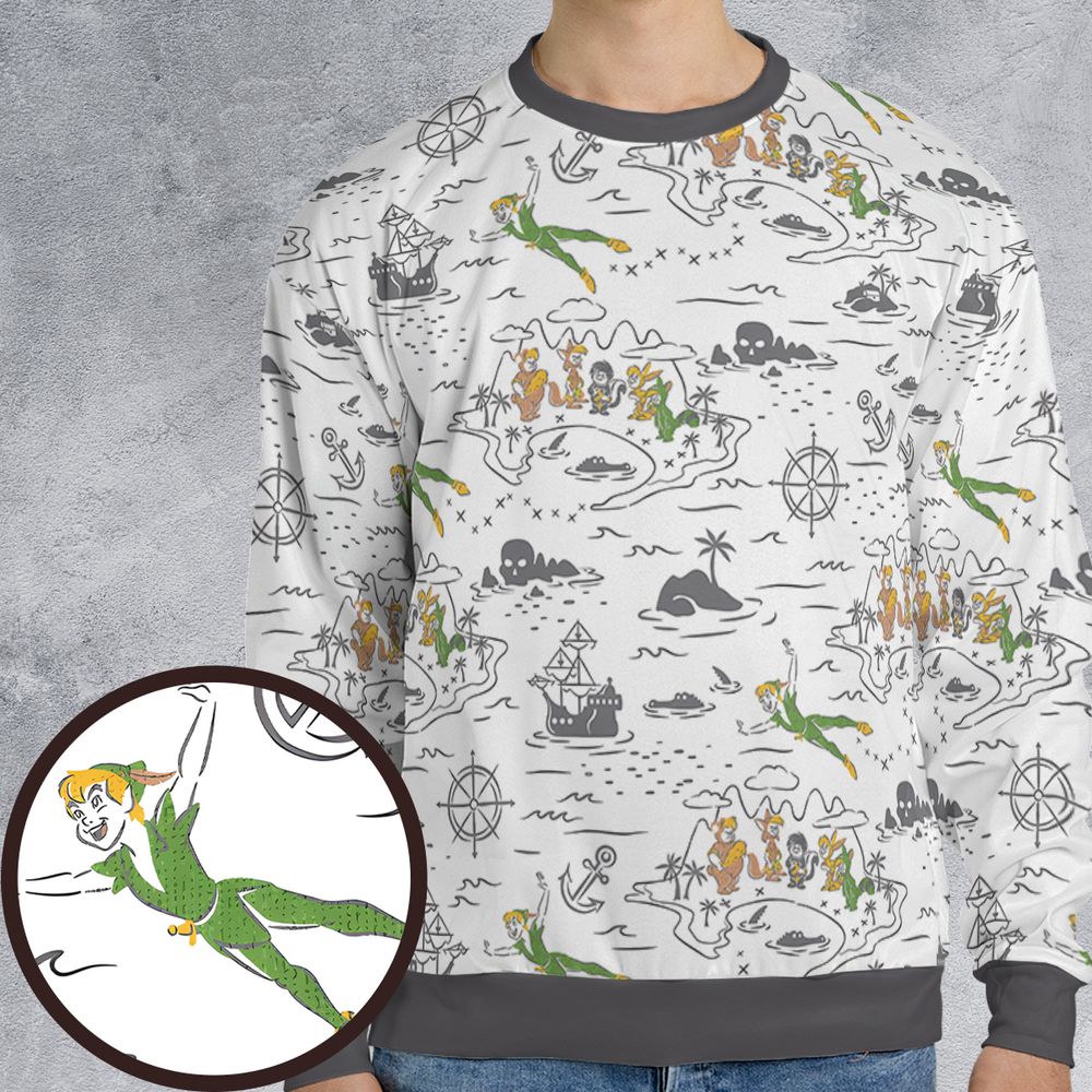 All-over Print Sweatshirt - QBEVZUZ9 -  - 1