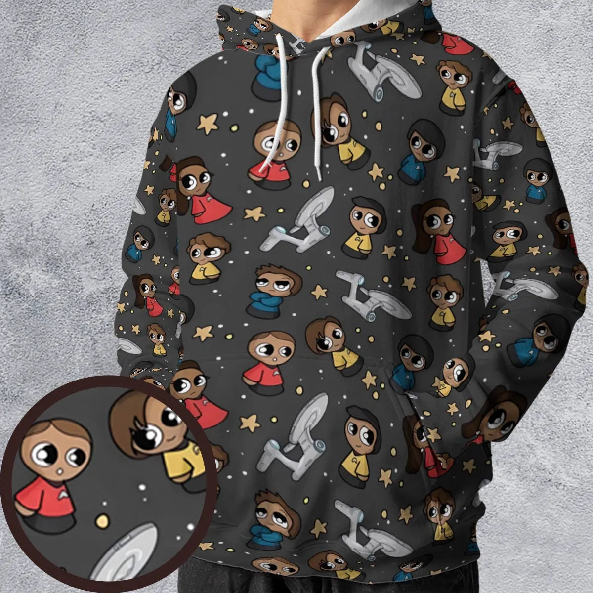All-over Print Hoodie - 6UH9AP49
