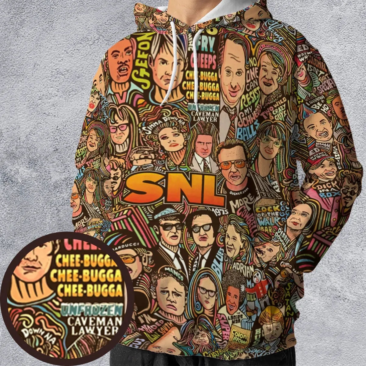 All-over Print Hoodie - U47B6EGQ