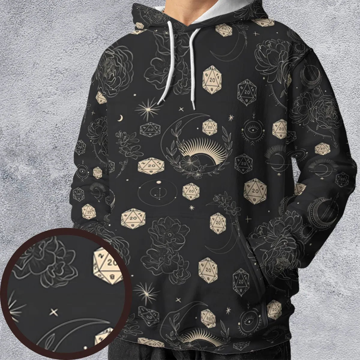All-over Print Hoodie - P6L34QQM