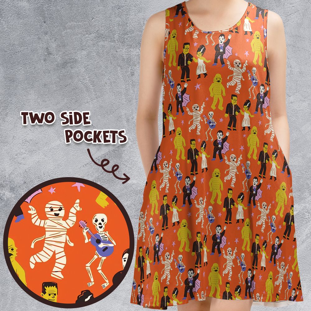 Sleeveless Dress - VMTJ7KJY -  - 1