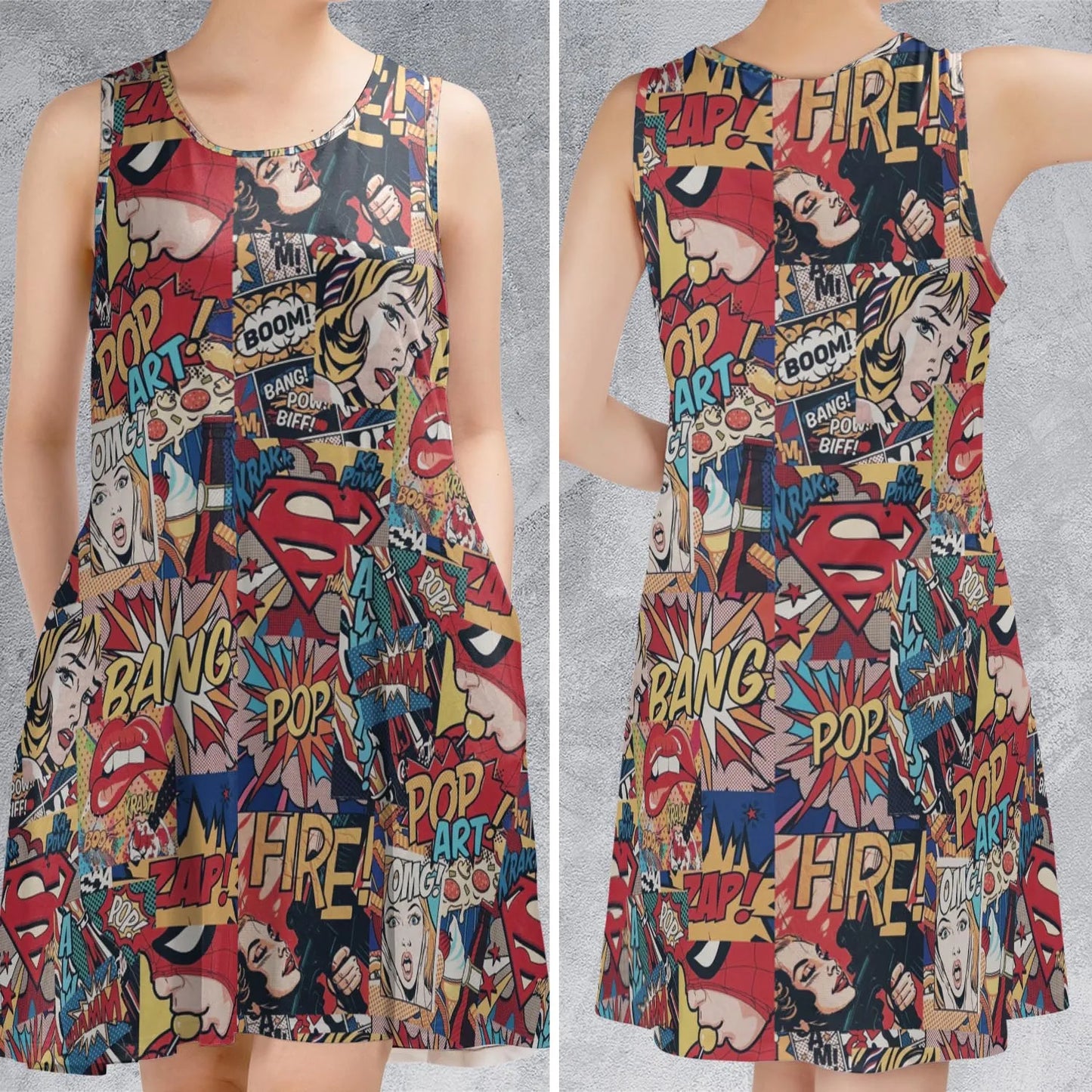 Sleeveless Dress - KGN3WT8R