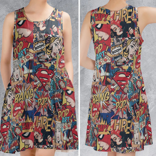 Sleeveless Dress - KGN3WT8R