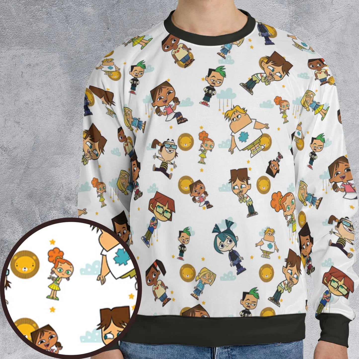 All-over Print Sweatshirt - 43QVV87P
