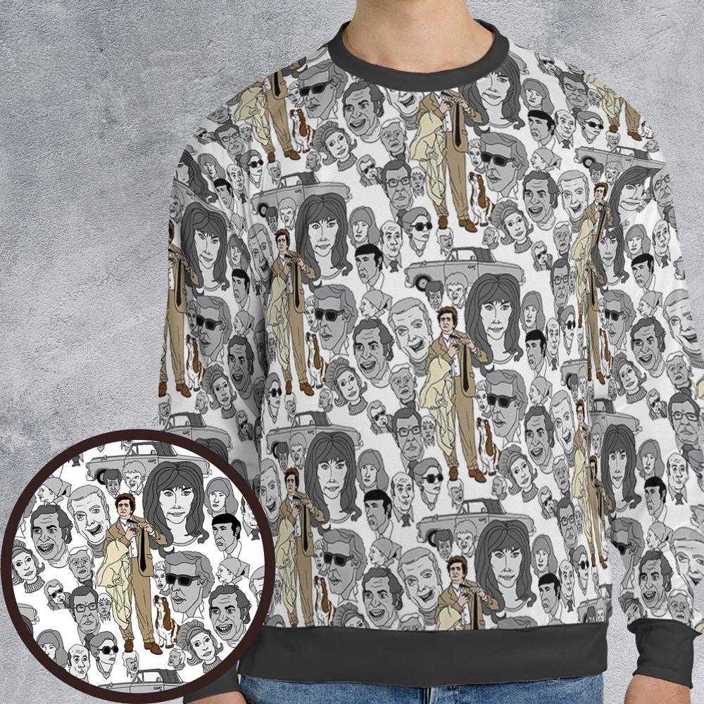 All-over Print Sweatshirt - YMTJHD68 -  - 1