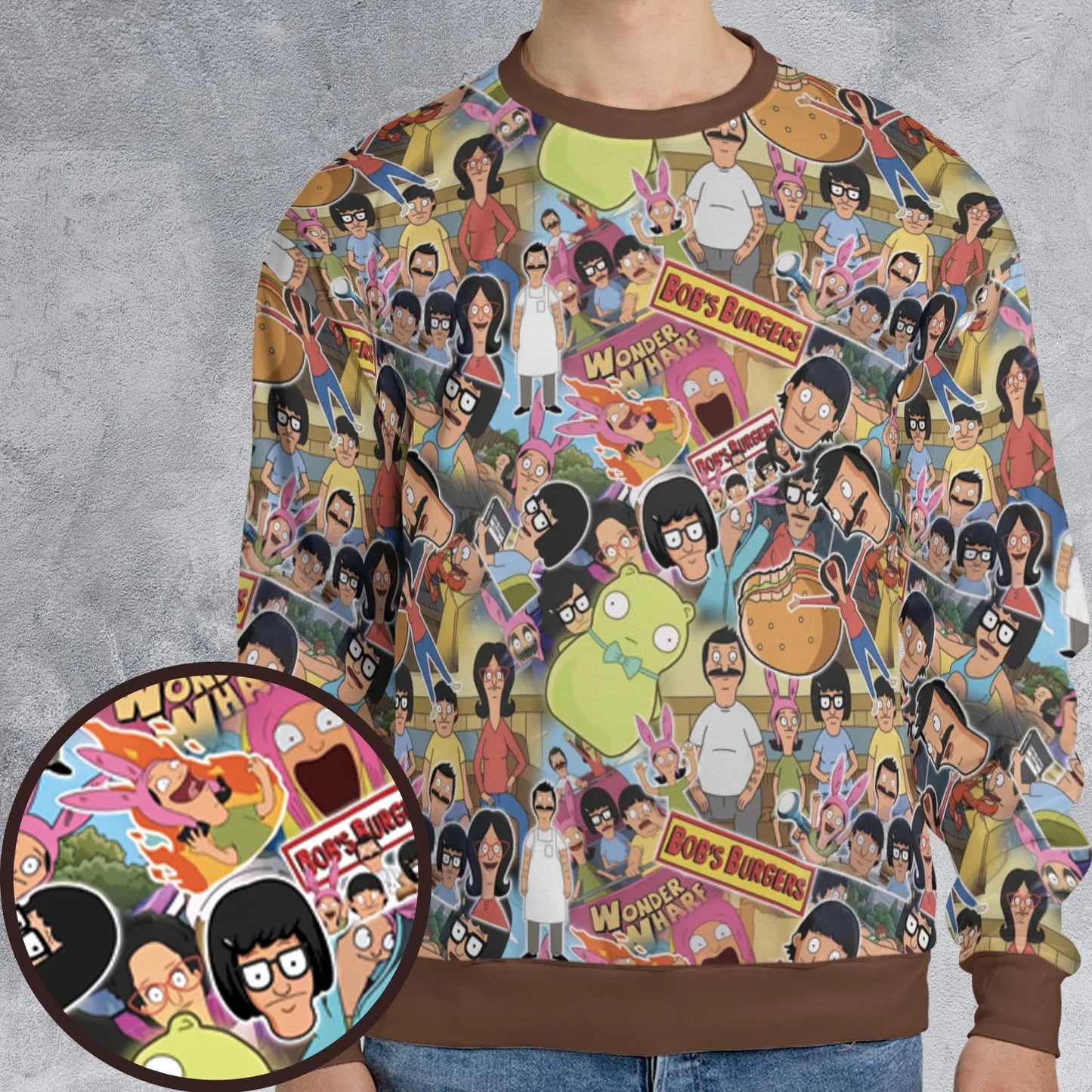 All-over Print Sweatshirt - XKDXA1HA