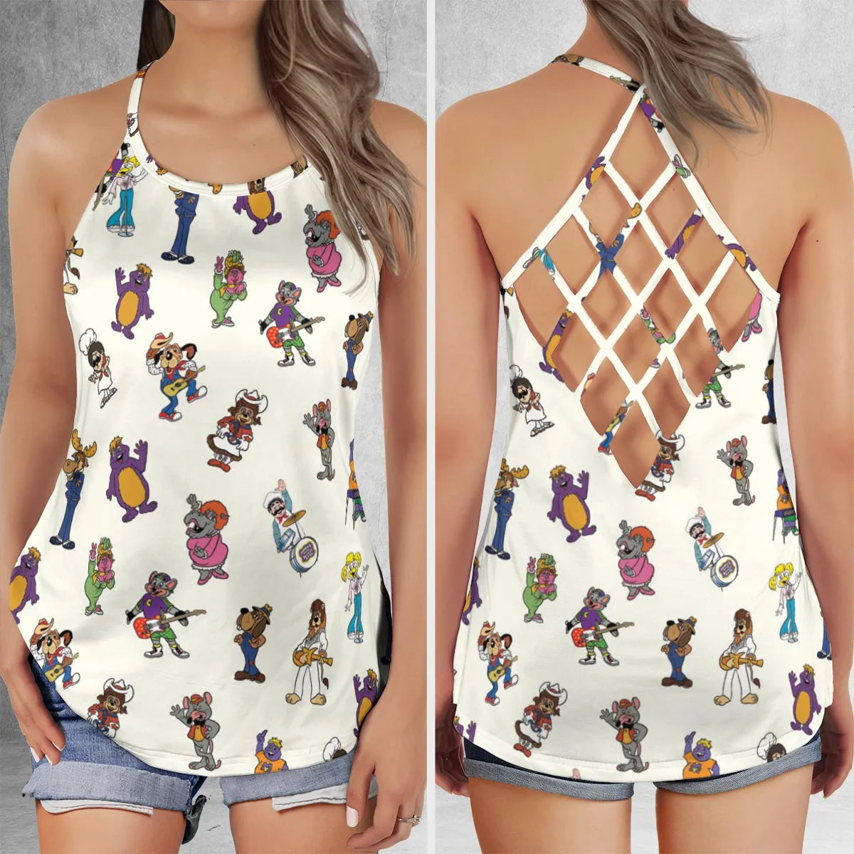 Criss Cross Tank Top - F7C9CE37