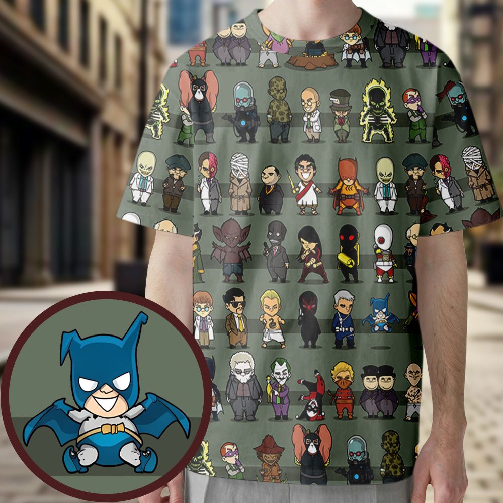All-Over Print Unisex T-Shirt - 1BWA89LH -  - 1