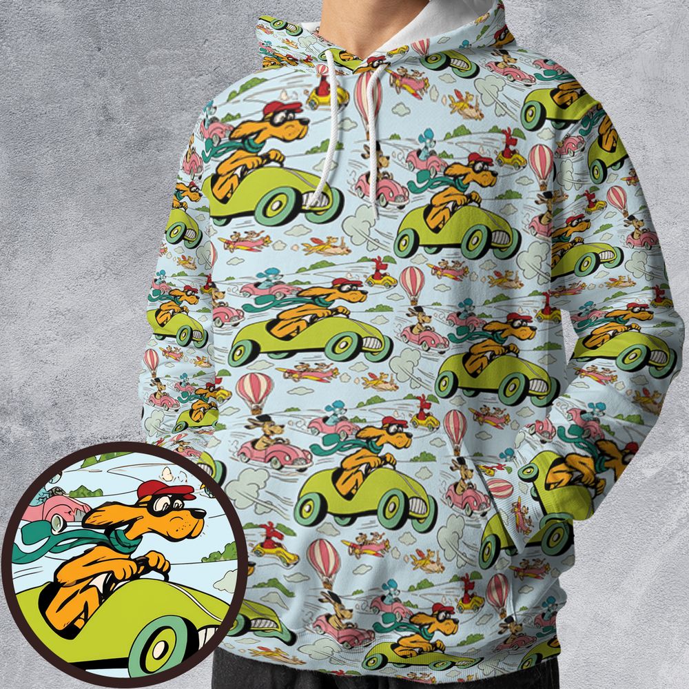 All-over Print Hoodie - 563WN2AS -  - 1