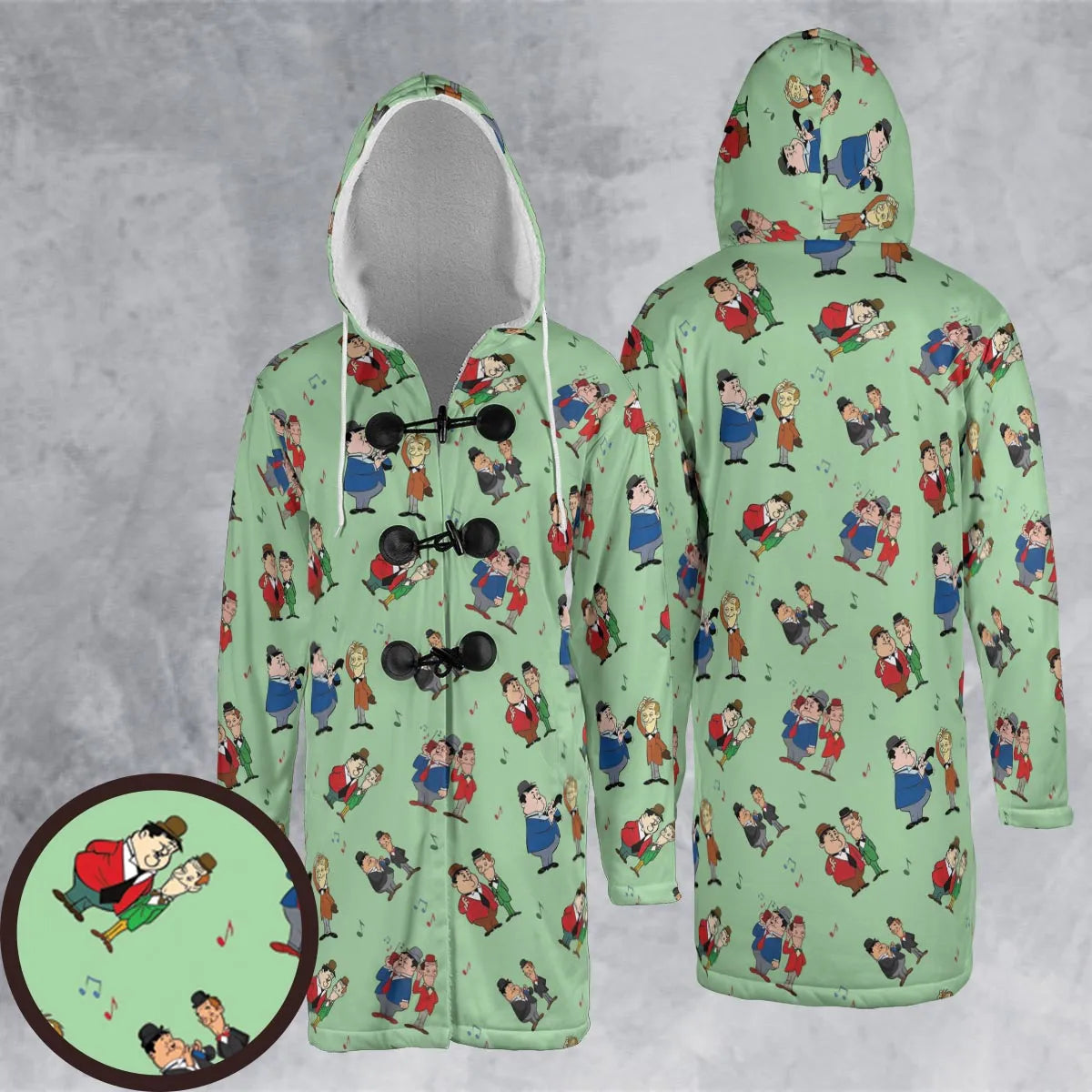 Hooded Cloak Coat - BU1FEWGE